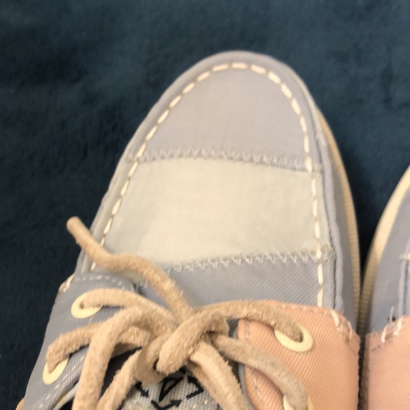 Sperry 2 Eye Bio Blu/LT Pink 6.5 - Picture 11 of 17